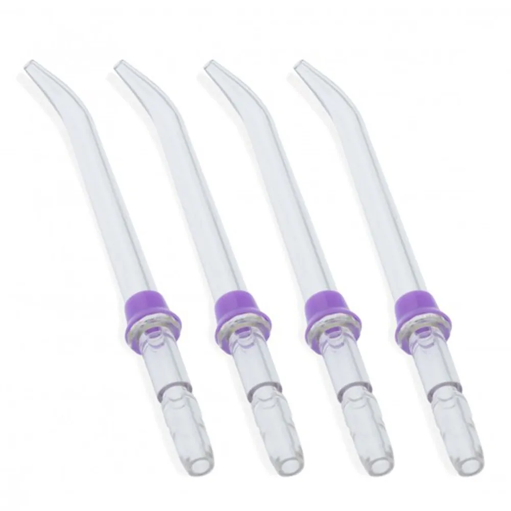 4pcs Jet Replacement Tip Oral Irrigator Ergonomic Accessories Hygiene Extra Portable Nozzle Water Flosser Standard Wash Dental 0ral irrigator