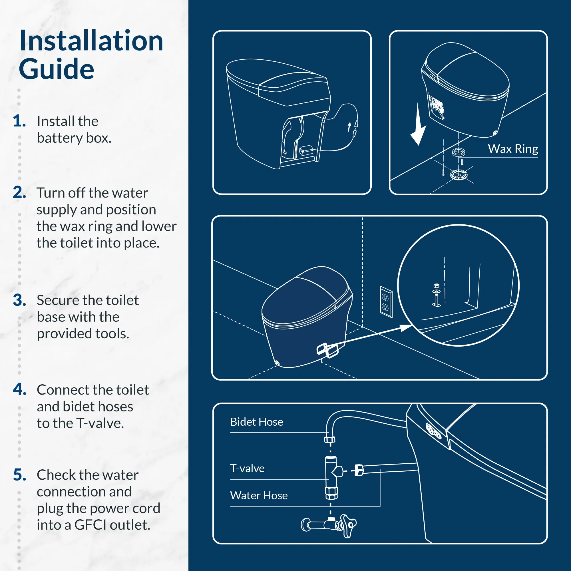 Discovery DLX Smart Bidet Toilet