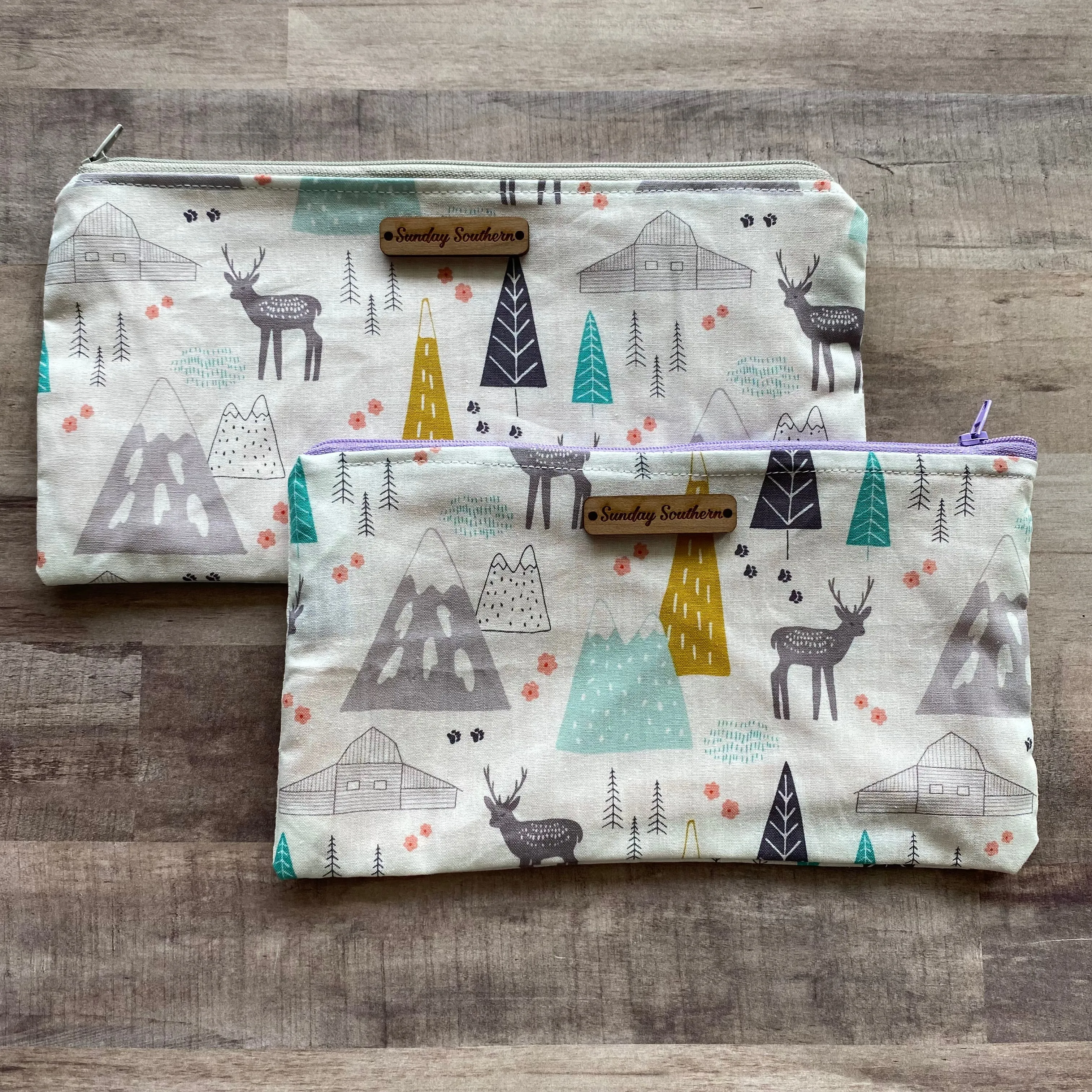 Great Outdoors Small Zipper Bag