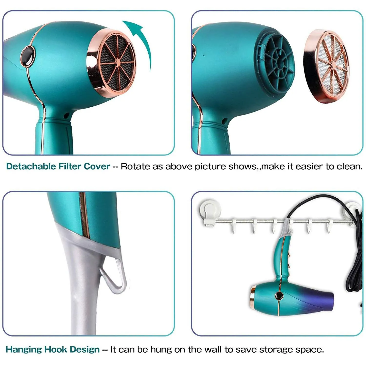 Professional Salon Hair Dryer 2300W