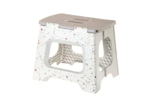 Vigar Compact Foldable 32cm Stool Terrazzo on  Body